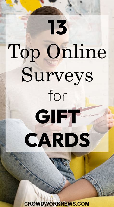 15 Best Surveys For Gift Cards (High.